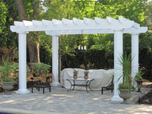 plastic pergola example pic